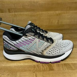 New Balance Womens Low Top Lace Up Running Shoes 6